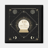 Engel Number 333 Expansive Creator Magnet (Vorne)