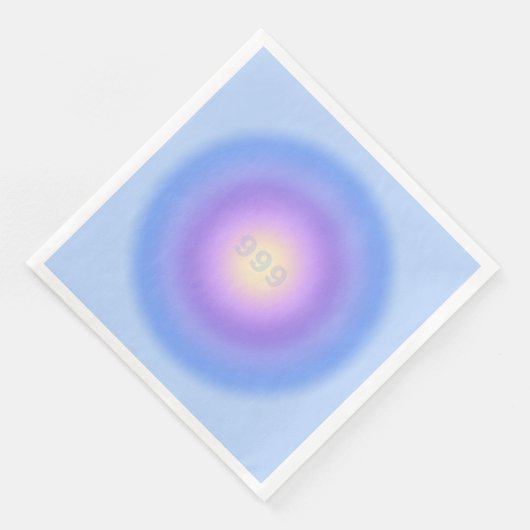 Engel Number 99 Release - Engel Numbers Gradient Serviette (Ecke)