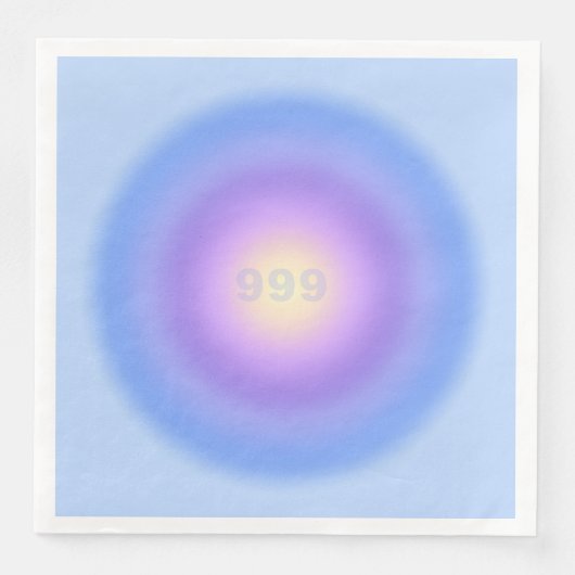 Engel Number 99 Release - Engel Numbers Gradient Serviette (Vorderseite)