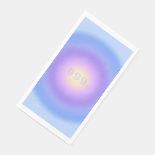 Engel Number 99 Release - Engel Numbers Gradient Serviette (Ecke)