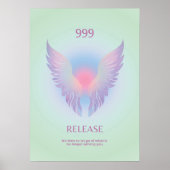 Engel Number Aura 999 Release Poster (Vorne)
