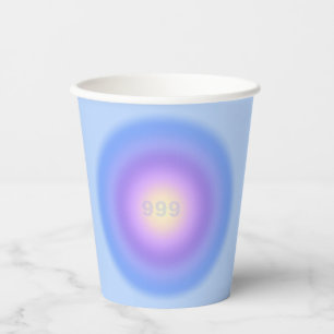 Engel Numbers 999 Release - Engel Number Gradient Pappbecher