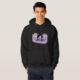 Engel Nummer 444 Hoodie – Einfaches Elegantes Desi
