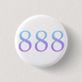 Engel Nummer 888 - Balance  Button (Vorderseite)