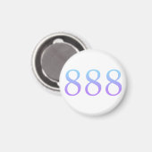 Engel Nummer 888 - Balance  Magnet (Vorderseite/Rückseite)