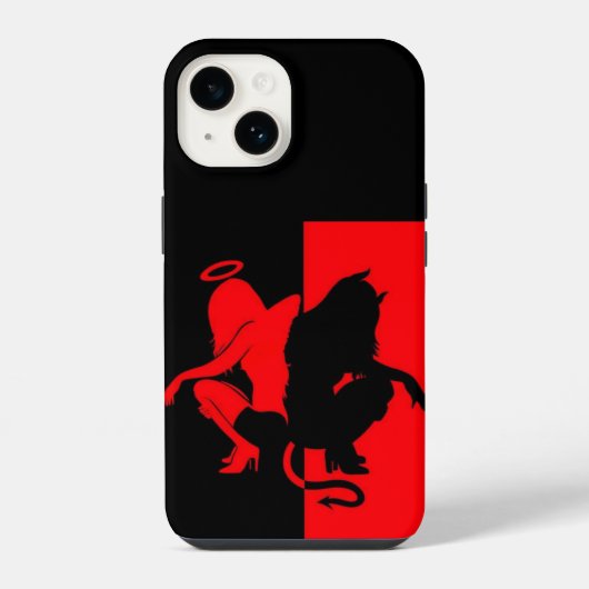 Engel oder Dämon Case-Mate iPhone-Hülle iPhone Hülle (Rückseite)