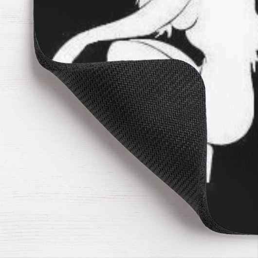 Engel oder Teufel? mousepad (Ecke)