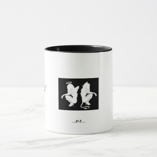 Engel oder Teufel-Tasse (2) Tasse (Zentrum)