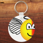 Engel- oder Teufelsgefühls Schlüsselanhänger (Vorderseite)