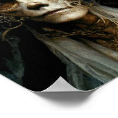 Engel of Death Dark Gothic Fantasy Art Poster (Ecke)