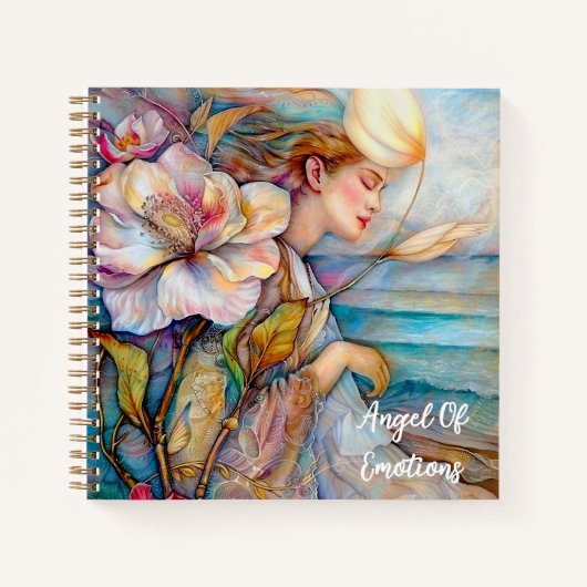 Engel of Emotions Spiral Notebook Notizblock (Vorderseite)