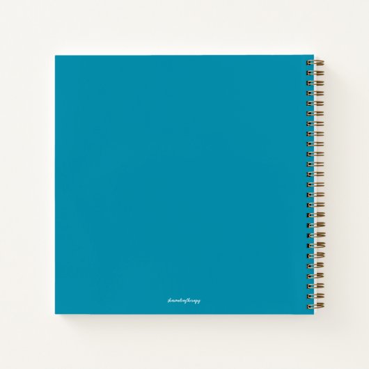 Engel of Emotions Spiral Notebook Notizblock (Rückseite)