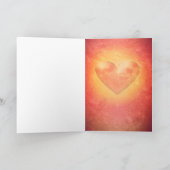 Engel of Light Christmas "WELTFRIEDEN" Karte (Innenseite)