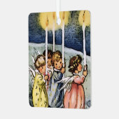 Engel Ornament Aus Metall (Vorderseite links)