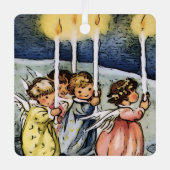 Engel Ornament Aus Metall (Vorderseite)