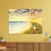 Engel (Paradies) | Mikalojus Ciurlionis | Leinwanddruck (Insitu (Wohnzimmer))