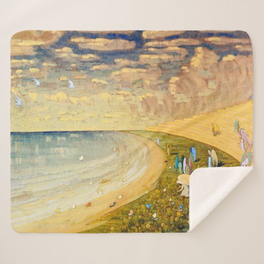 Engel (Paradies) | Mikalojus Ciurlionis | Sherpadecke (Vorderseite (Horizontal))