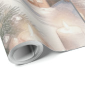 Engel passen auf dich auf geschenkpapier (Rolleneckpunkt)