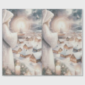 Engel passen auf dich auf geschenkpapier (Flach)