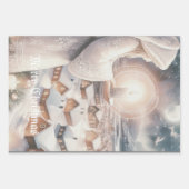 Engel passen auf dich auf geschenkpapier set (Vorderseite)