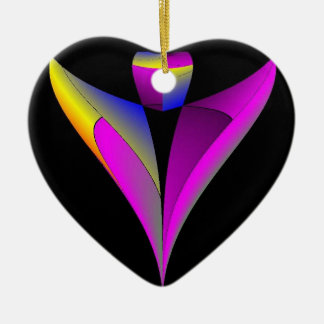 Engel passen über Sie auf Keramik Ornament