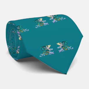 Engel & Pfau Vintage-Illustration Krawatte