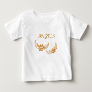 Engel-Pfoten Baby T-shirt