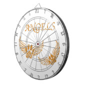 Engel-Pfoten Dartscheibe (Vorderseite rechts)