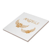 Engel-Pfoten Fliese (Seite)