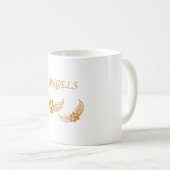 Engel-Pfoten Kaffeetasse (VorderseiteRechts)