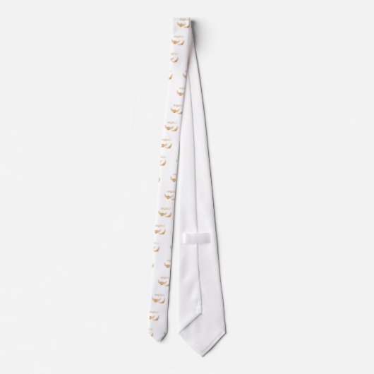 Engel-Pfoten Krawatte (Rückseite)