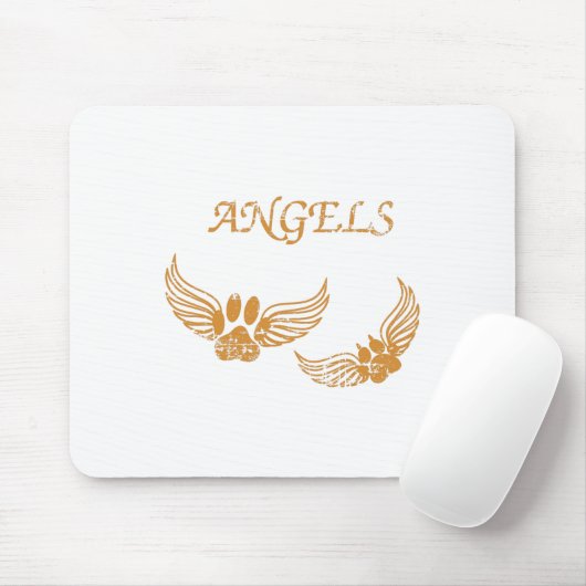 Engel-Pfoten Mousepad (Mit Mouse)