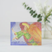 Engel Postkarte (Stehend Vorderseite)