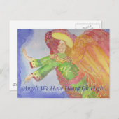 Engel Postkarte (Vorne/Hinten)