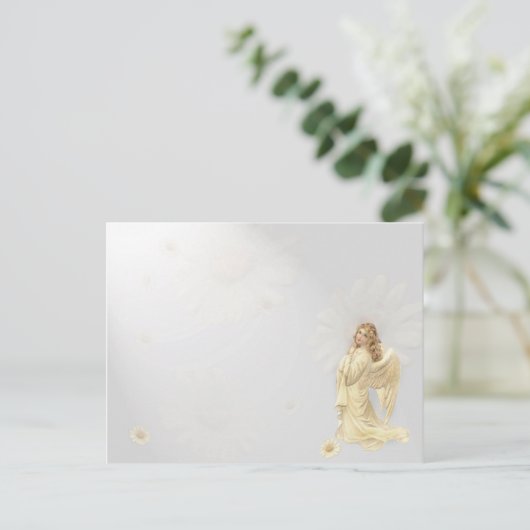 Engel Postkarte (Stehend Vorderseite)