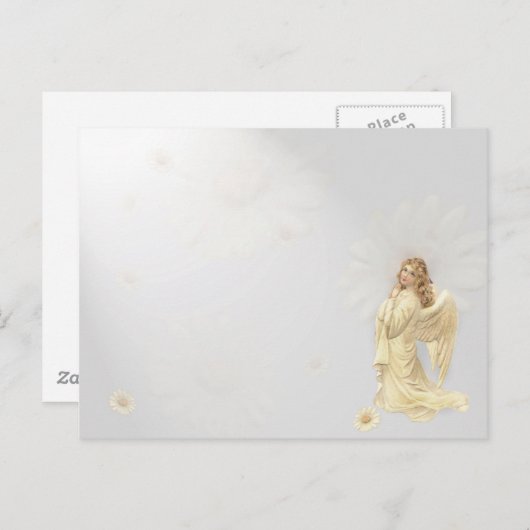 Engel Postkarte (Vorne/Hinten)