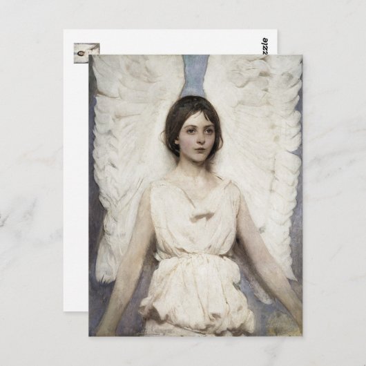 Engel Postkarte (Vorne/Hinten)
