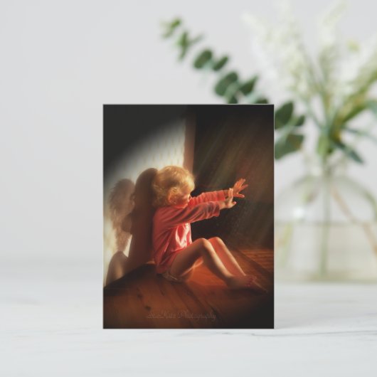 Engel Postkarte (Stehend Vorderseite)