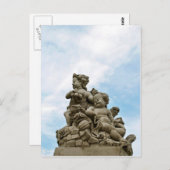 Engel Postkarte (Vorne/Hinten)