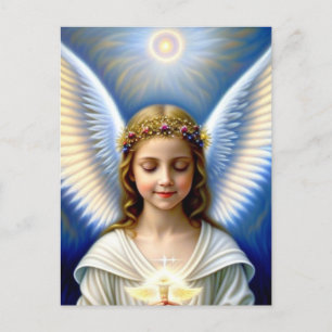 Engel Postkarte
