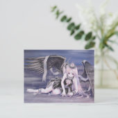 Engel Postkarte (Stehend Vorderseite)
