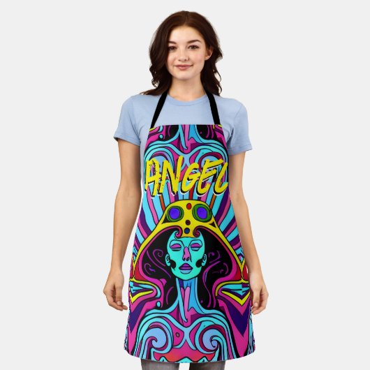 Engel psicodelico schürze (Getragen)