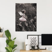 'Engel ready for flight' Poster (Heimbüro)