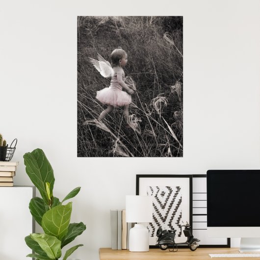 'Engel ready for flight' Poster (Heimbüro)