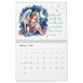 Engel & Redewendungen Kalender (Feb 2027)