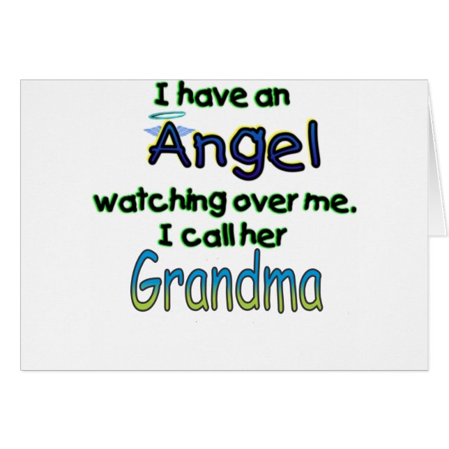 ENGEL RIEF GRANDMA AN (Vorderseite (Horizontal))