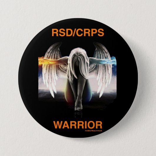 Engel...RSD/CRPS Button (Vorderseite)