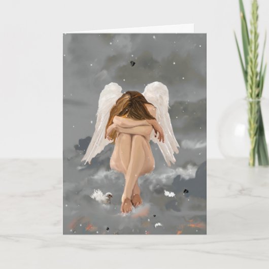 Engel! Ruhen Karte (Vorderseite)