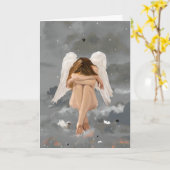 Engel! Ruhen Karte (Gelbe Blume)