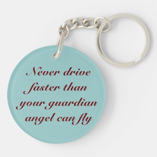 Engel Schlüsselanhänger (Rückseite)